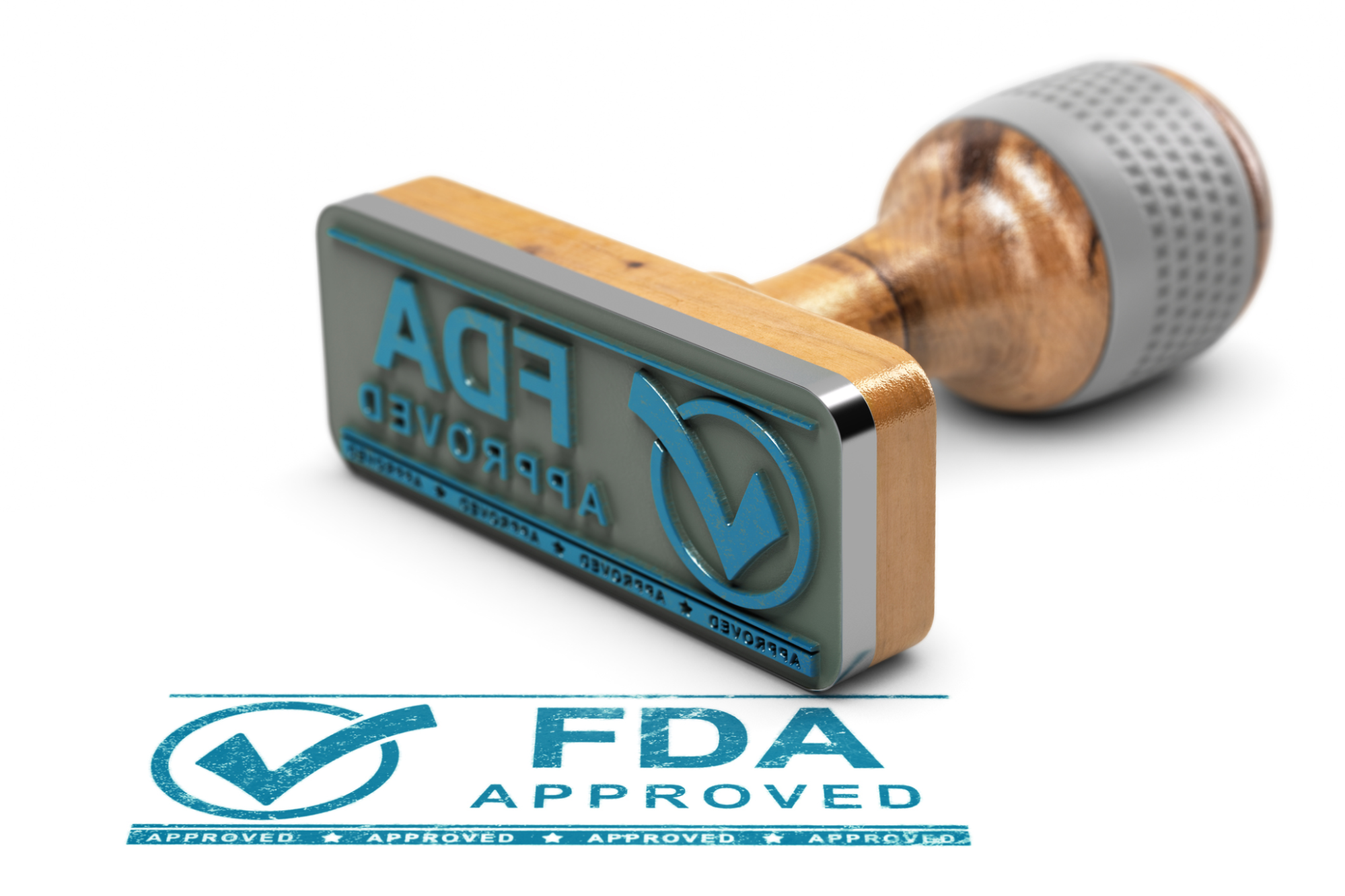 FDA approved compliance stamp representing validated regulatory compliance solutions that ensure documented training, controlled processes, and audit-ready FDA adherence.